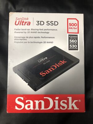 ☆SanDisk SSD Ultra 3D 500GB☆SDSSDH3-500G-J25☆500GB☆USED サン