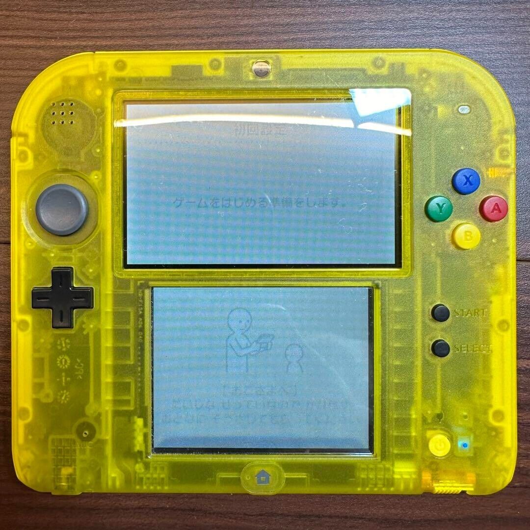 Nintendo 2DS 4GB Handheld Console - Crystal Yellow for sale Nintendo 2DS 4GB Handheld Console - Crystal Yellow for sale