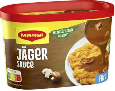 Maggi Jäger Sauce - für 2 Liter Jäger Soße Jägersauce - Dose