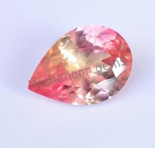 Untreated Natural Padparadscha Sapphire 1.90 Ct Pear Certified Loose Gemstone