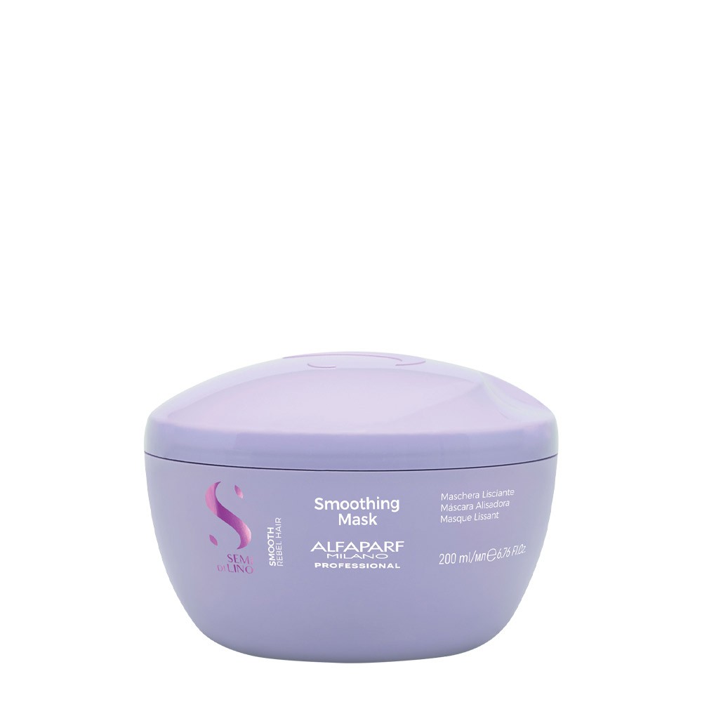 Alfaparf Semi di Lino Smooth Mask 200ml: Addio Crespo e Capelli Ribelli