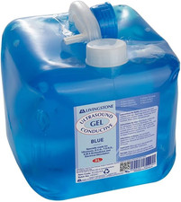 Conductive Gel Lubricant Blue for Ultrasound and ECG Electrocardiogram 5L in Sof