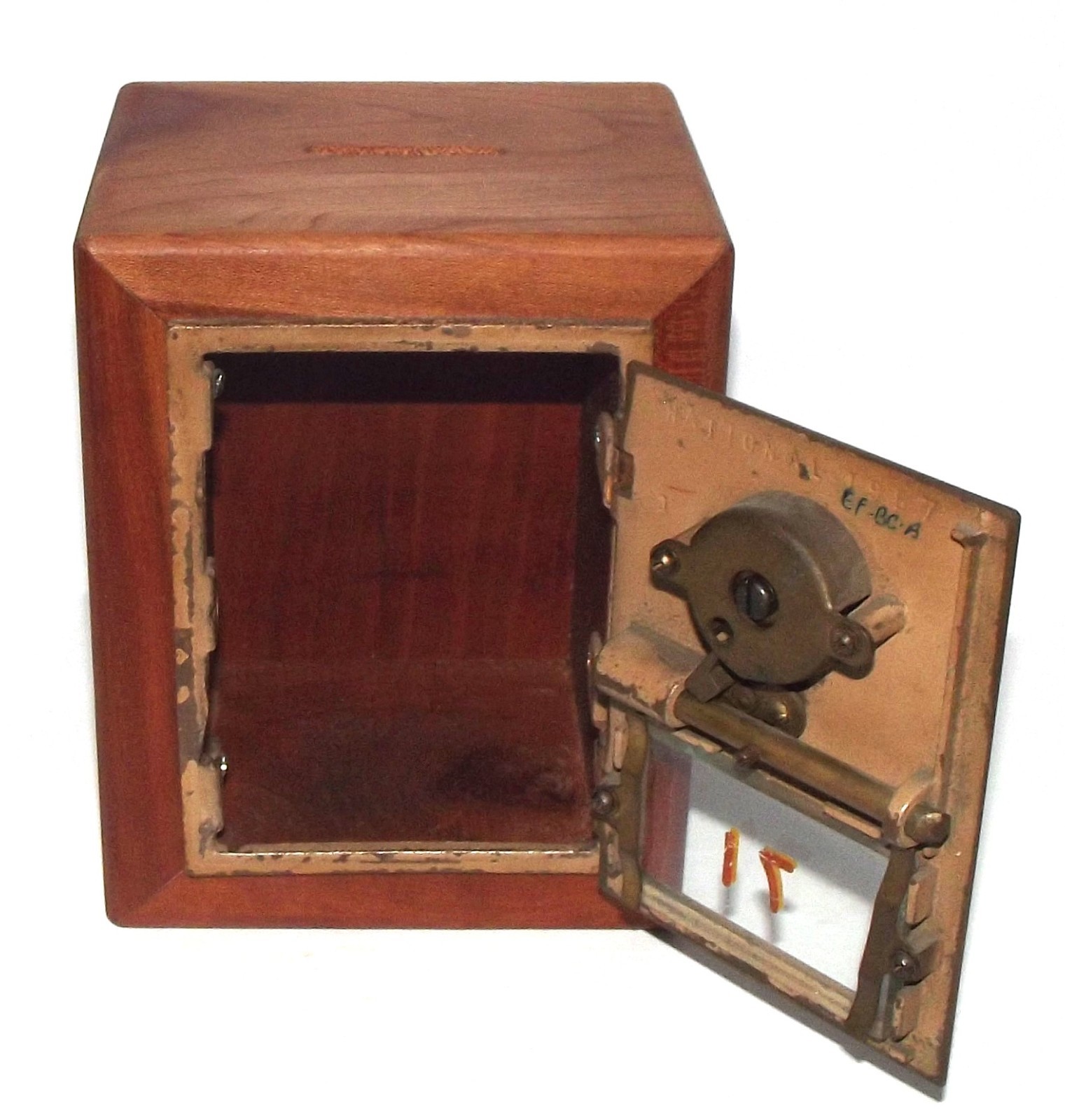 US Post Office Combination Lock Box / Coin Bank - Good Condition | eBay