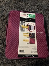 Five Star 2 Zipper Binder Multi-Access 880 Sheet Capacity- Pink