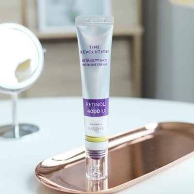 MISSHA Time Revolution Retinol 4000 Shot Intensivcreme 25ml Anti-Aging Kbeauty