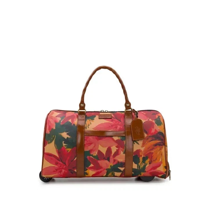 Patricia Nash Avola Trolley Duffel - Весенний Мульти Новый с Ярлыками Так красиво!! - Изображение 4 из 4