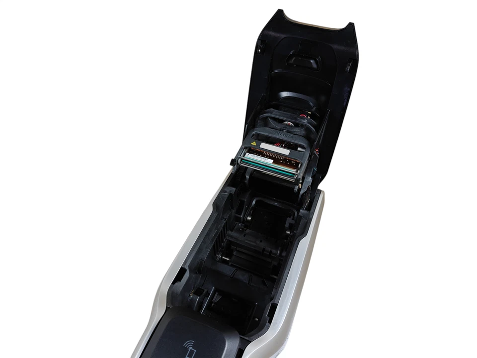 Zebra ZC300 Single Side ID Card Printer Card Feed Issue - Image 2 of 4