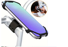 Universal Bike Phone Mount – Secure One-Click Release, Fits All Phones