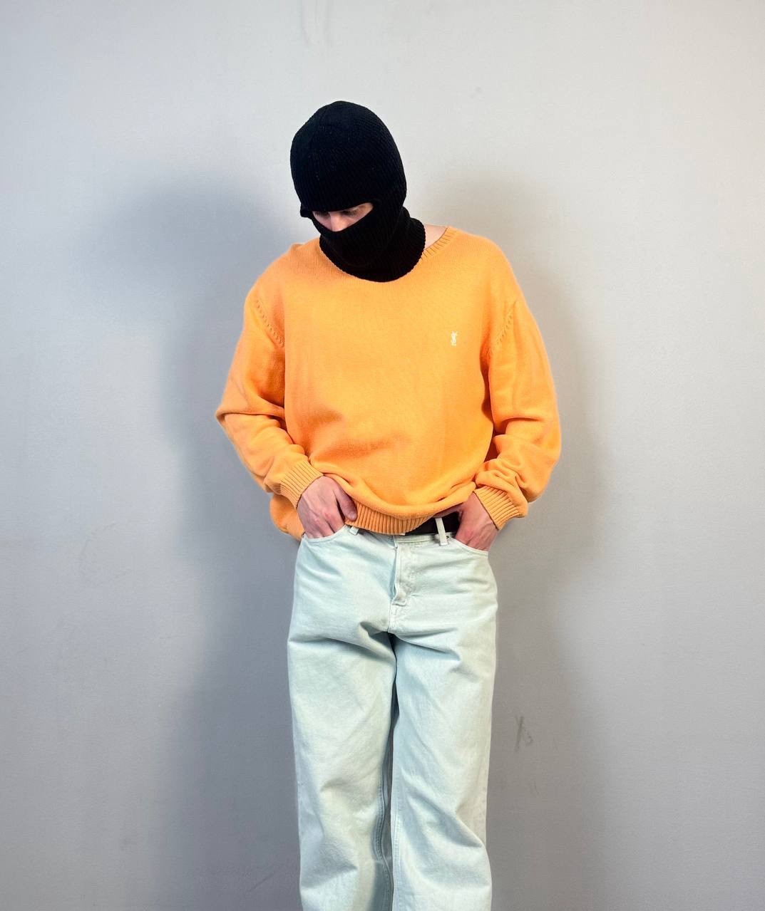 Maglione maglione maglia Yves Saint Laurent YSL vintage anni 90 Y2k