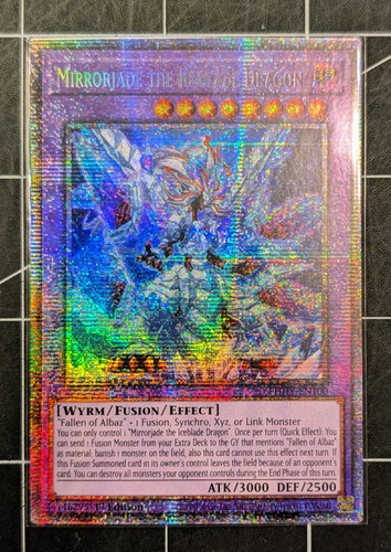 Mirrorjade the Iceblade Dragon PHHY-EN100 YuGiOh Photon Hypernova card