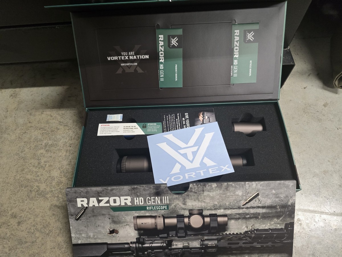 Vortex Optics Razor HD Gen III 1-10x24 Riflescope for sale