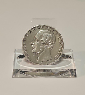 Vereinsthaler 1866 (B) Hannover "GEORG V. v. G. G. KOENIG V. HANNOVER"