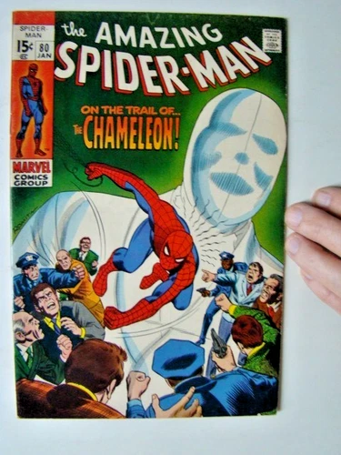 Amazing Spider-Man #80 Stan Lee Story & John Buscema Art Marvel Comics 1970 VF