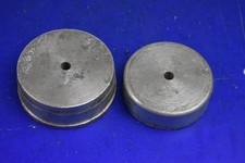 Re-usable Metal Stock:  Two Aluminium Billets Just Under 3. 1/2" + 3. 3/4"