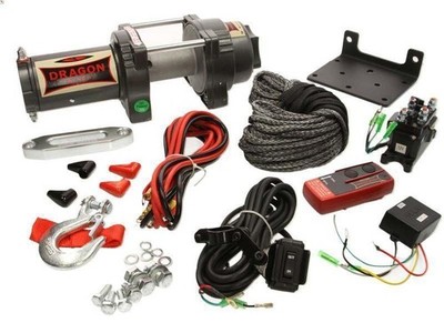 Quad and ATV Winch DRAGON WINCH DWH3500HD-S