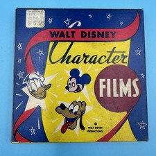 Vintage Walt Disney 8mm Home Movie Cartoon Pluto Junior Pluto  s Dream House 2147