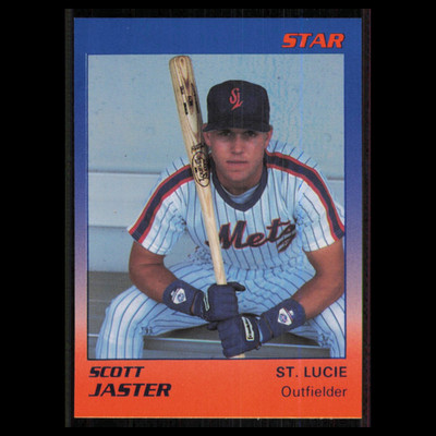 Scott Jaster #11 1989 Star Minor League St. Lucie Mets Baseball Card MLB NM