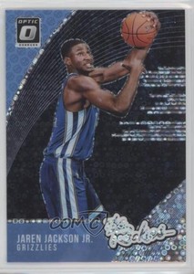 2018 Panini Donruss Optic The Rookies Holo Fast Break Prizm Jaren Jackson Jr RC