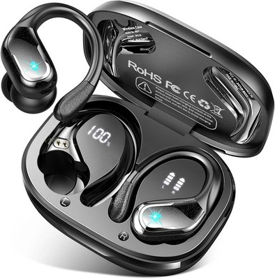 Wireless Earbuds 75hrs Bluetooth 5.4 Headphone Sport, 2026 Bluetooth Earbuds Ste