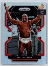 2022 Panini Prizm WWE #183 Titus O'Neil Silver