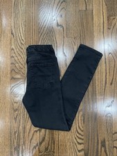 The Children's Place Boys Skinny Black Jeans Size 14 Adjustable Waist