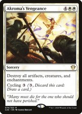 Akroma's Vengeance 74 NM Commander 2020 MTG TW