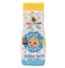 CoComelon Bath Time Bubble Bath 24 fl oz Hypoallergenic Tear-Free Kids Soap NEW