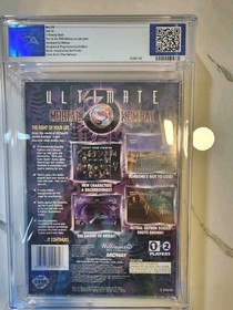 Ultimate Mortal Kombat 3 Sega Saturn PSA 9.8A+ Graded Video Game Not CGC, WATA