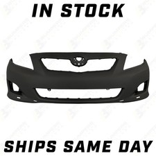 New Primered - Front Bumper Cover For 2009 2010 Toyota Corolla Sedan S Xrs New Primered - Front Bumper Cover For 2009 2010 Toyota Corolla Sedan S Xrs