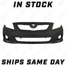 NEW Primered - Front Bumper Cover for 2009 2010 Toyota Corolla Sedan S / XRS