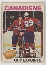 1975-76 O-Pee-Chee Guy Lapointe #198 HOF qp4