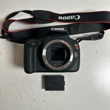 Canon EOS Rebel T5 Black 3" LCD Screen Handheld Digital SLR Camera Body