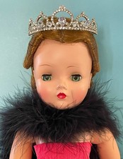 Doll Crown Tiara for Vintage Madame Alexander Cissy Miss Revlon Toni Terri Lee