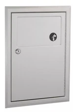 Bobrick B-353 Recessed Sanitary Napkin Disposal Unit 