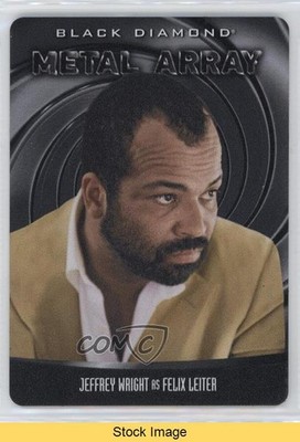 2025 James Bond Black Diamond Metal Array Jeffrey Wright Felix Leiter READ 1ik9