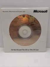 Microsoft Office 2007 Home and Student w/ Product Key Brand New Sealed