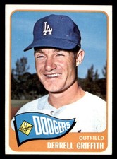 1965 Topps Baseball #112 Derrell Griffith NM *g1