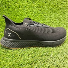 Flux Footwear Adapt Runner Black Gum Mens Size 10 Athletic Knit Shoes Sneakers