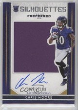 2016 Panini Preferred Rookie Silhouettes 116/199 Chris Moore #90 Auto 1u6