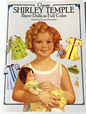Paper Doll Book UNUSED Shirley Temple 1986