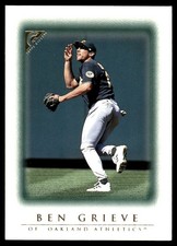 Ben Grieve 1999 Topps Gallery #36 Athletics MLB READ FREE SHIPPING AutographDen