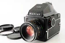  Exc 5  Mamiya M645 Film Camera Eye Level Finder Sekor C 80mm F2.8 Lens JAPAN