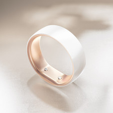 Femometer Ring GEN 1 Size 7 US Ovulation Period Sleep Tracker White FM-IRS-101