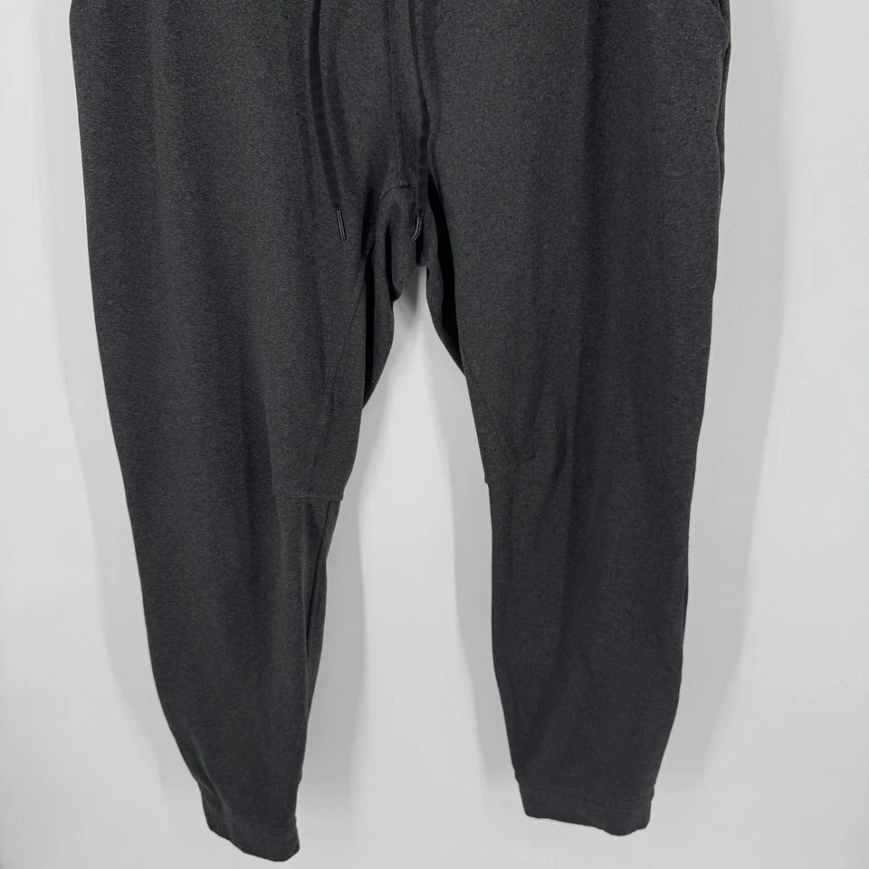 Pantalones deportivos Lululemon para hombre grandes grises mezcla de lana bolsillos atletismo Foto 2 de 4