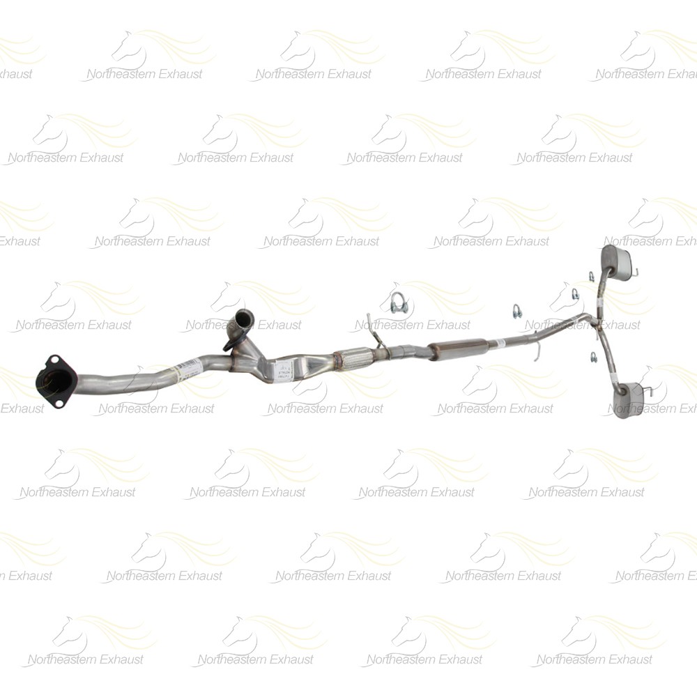 Stainless Steel Cat-Back Exhaust Kit fits: 2013-2019 Ford Flex 3.5L