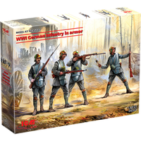 ICM 35722 1:35 WWI German Infantry In Armor