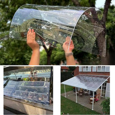 1M Clear Polycarbonate Roof Sheets UV Protected Tough Plastic Sunroom Sheet Roof