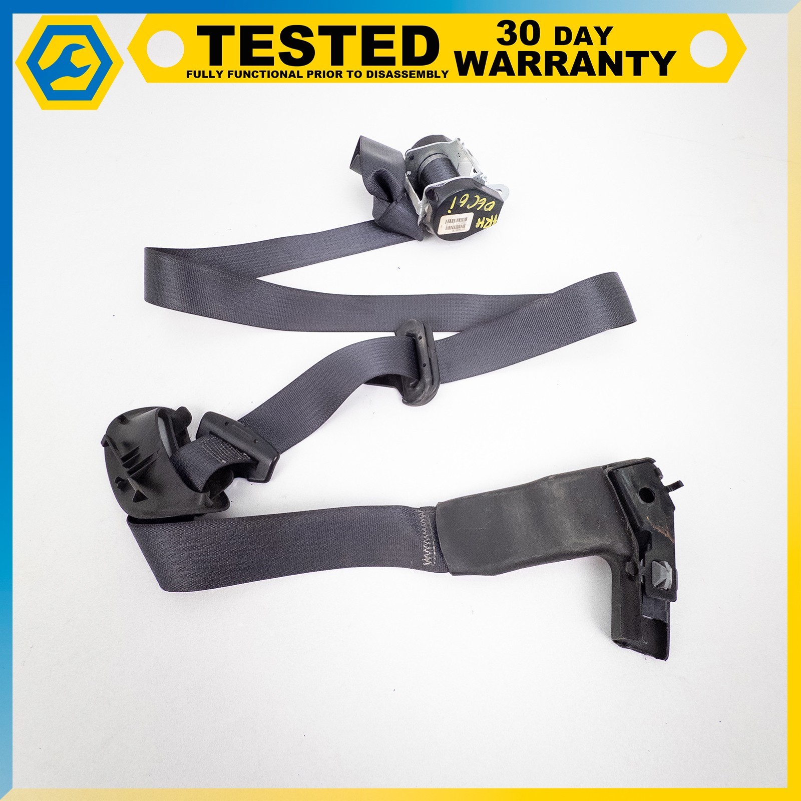 05-13 CHEVROLET CORVETTE C6 FRONT RIGHT PASSENGER SIDE SEAT BELT RETRACTOR OEM