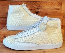 Nike Blazer Metric Mid Trainers UK8.5/US9.5/EU43 904211-100 Cream/White
