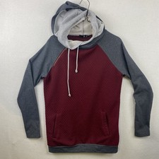Ampersand Avenue . Red and Gray hoodie with 2 hoods 2 pockets size M